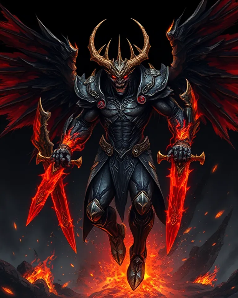 Portrait of Zyreth the Undying Infinite