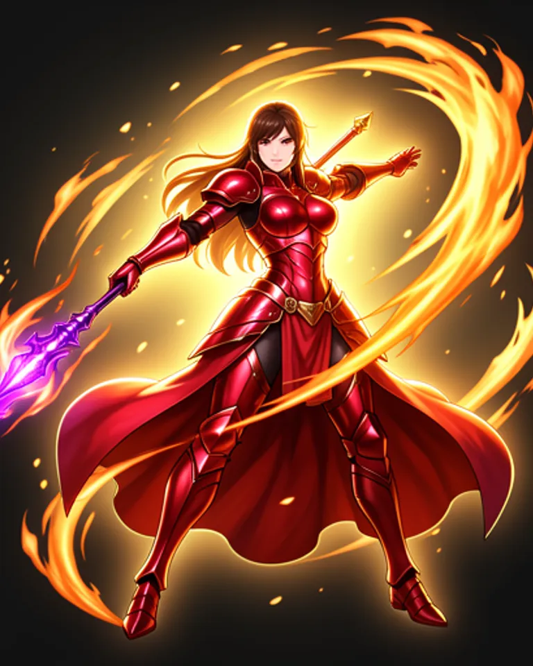 Portrait of Crimson
