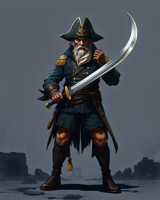 Portrait of Ghost Captain