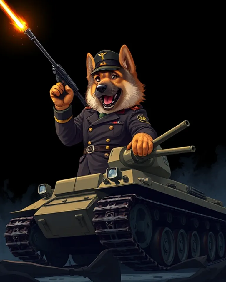 Portrait of Commander Panzerhund