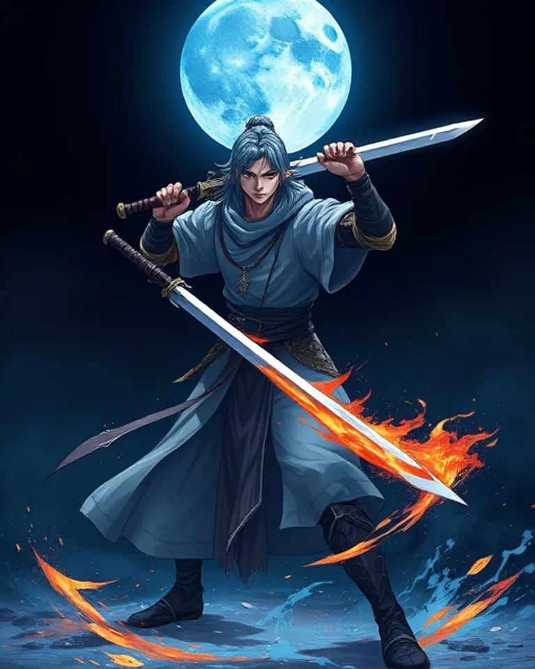 Portrait of The Elemental Sage
