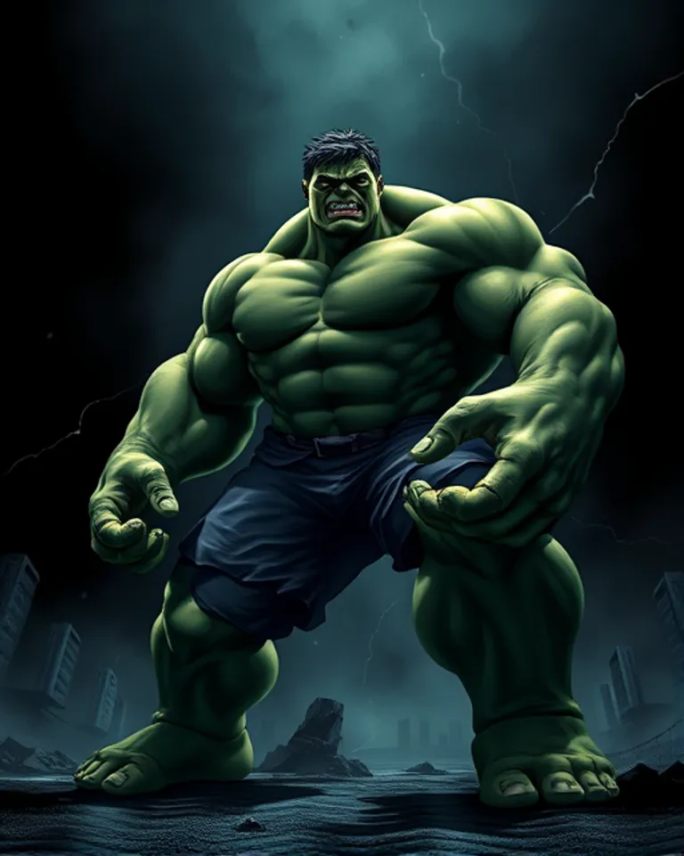Portrait of THE HULK