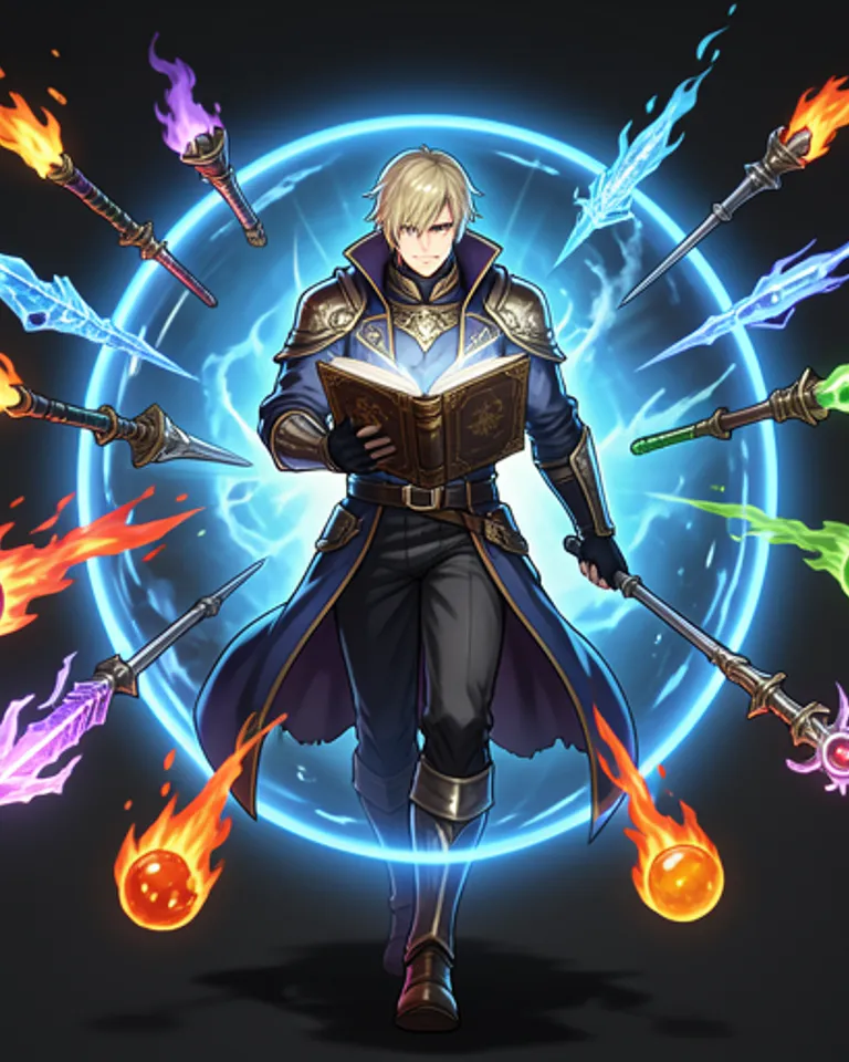 Portrait of Energy-shielded Weapons summoner 