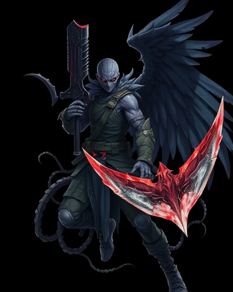 Portrait of The Survivor of Heaven And Hell