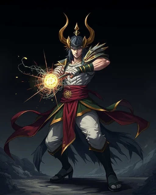 Portrait of Dreaming God