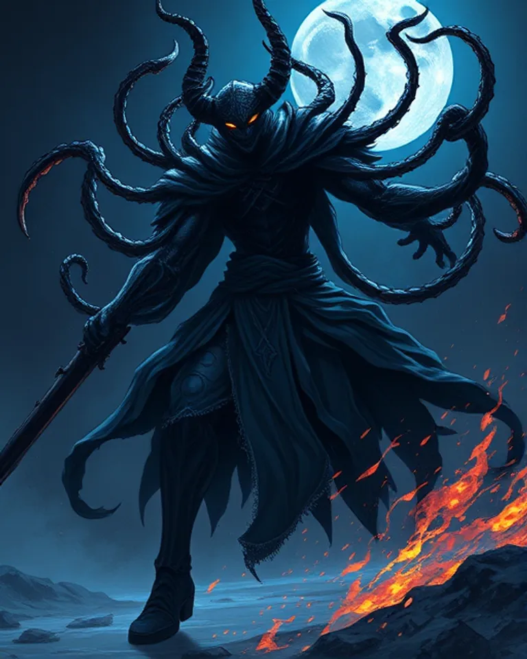 Portrait of Ater Animae 