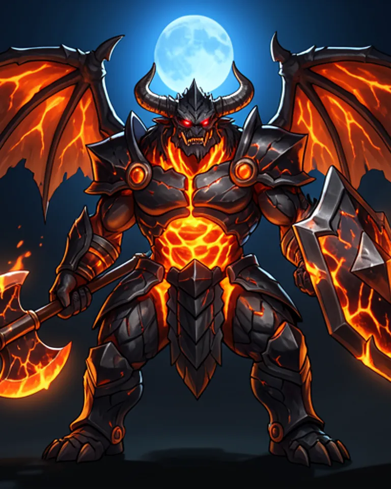 Portrait of Infernal Mammoth