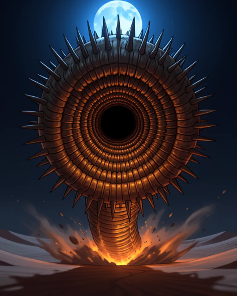 Portrait of Sandworm the Unseen