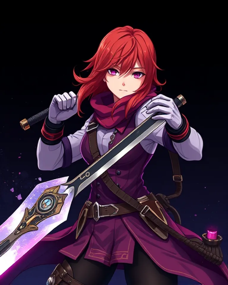 Portrait of violet the inventor empress