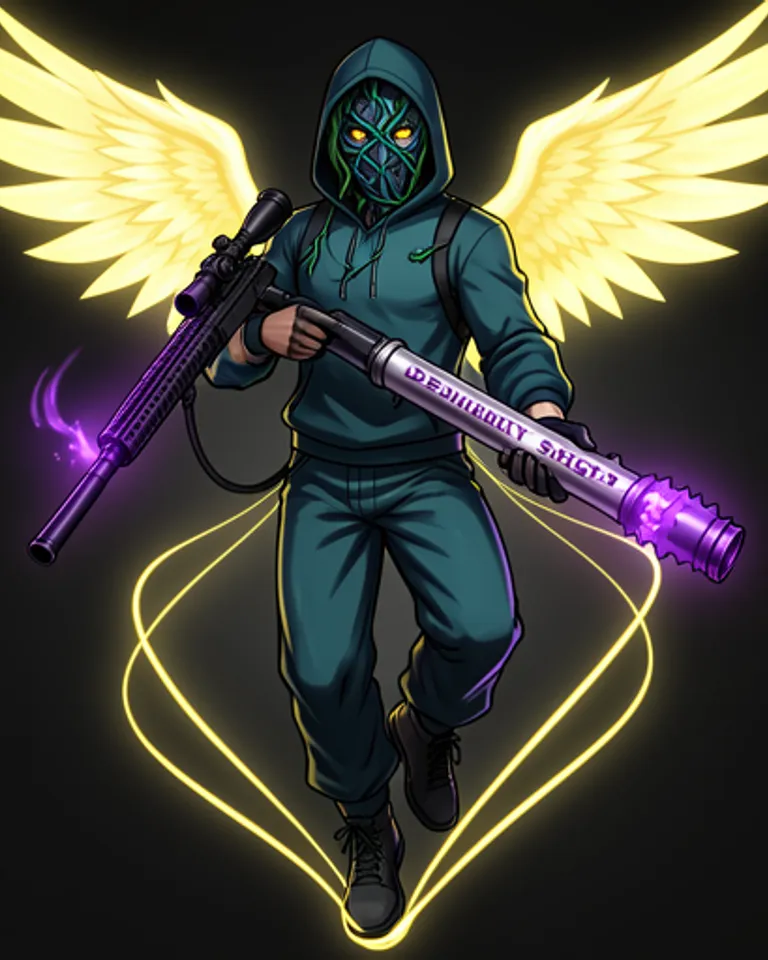 Portrait of Smokey Rose - Sniper God (空中狙击手)