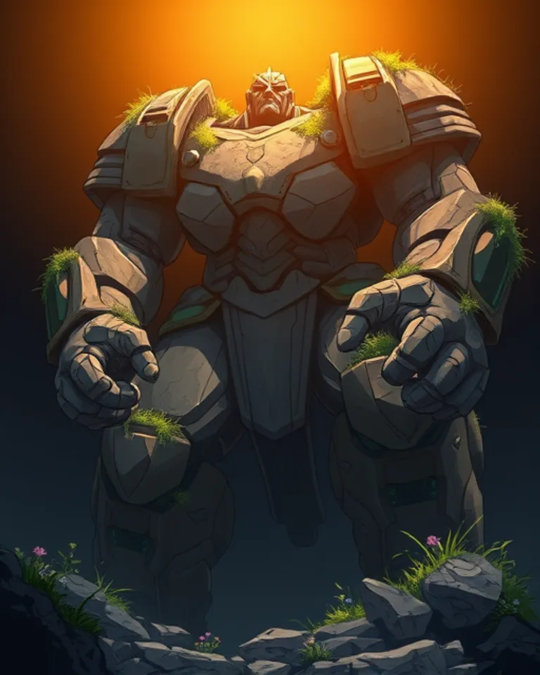 Portrait of Worldquake, Guardian of all Earth