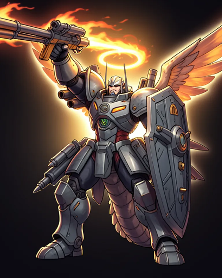 Portrait of Saint of the Eternal Siege