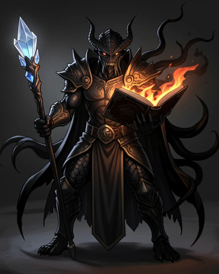 Portrait of Forbidden Mage
