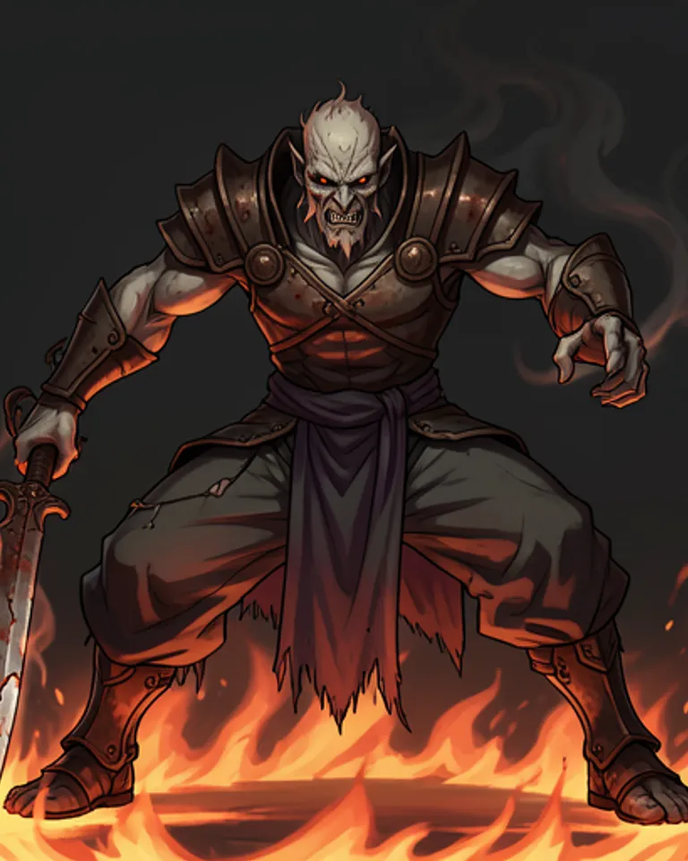 Portrait of Old Witness