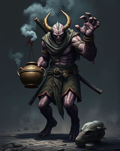 Portrait of Famine Spreader