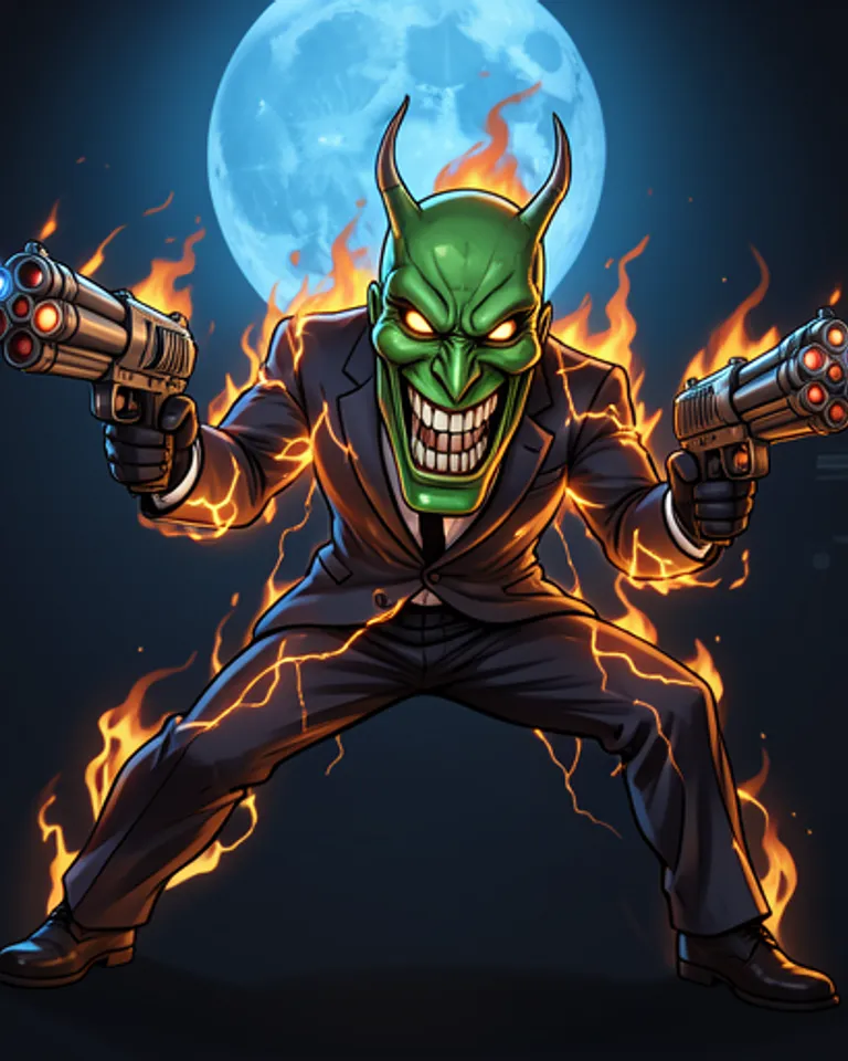 Portrait of The Mask