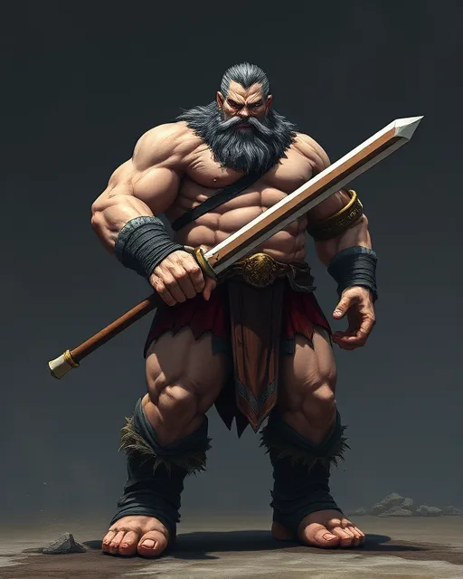 Portrait of Ancient Giant