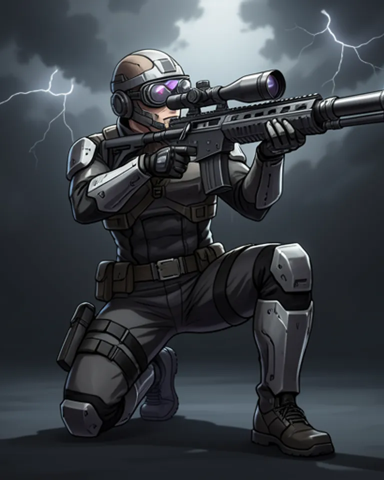 Portrait of Dreadshot the Pinpoint Shooter