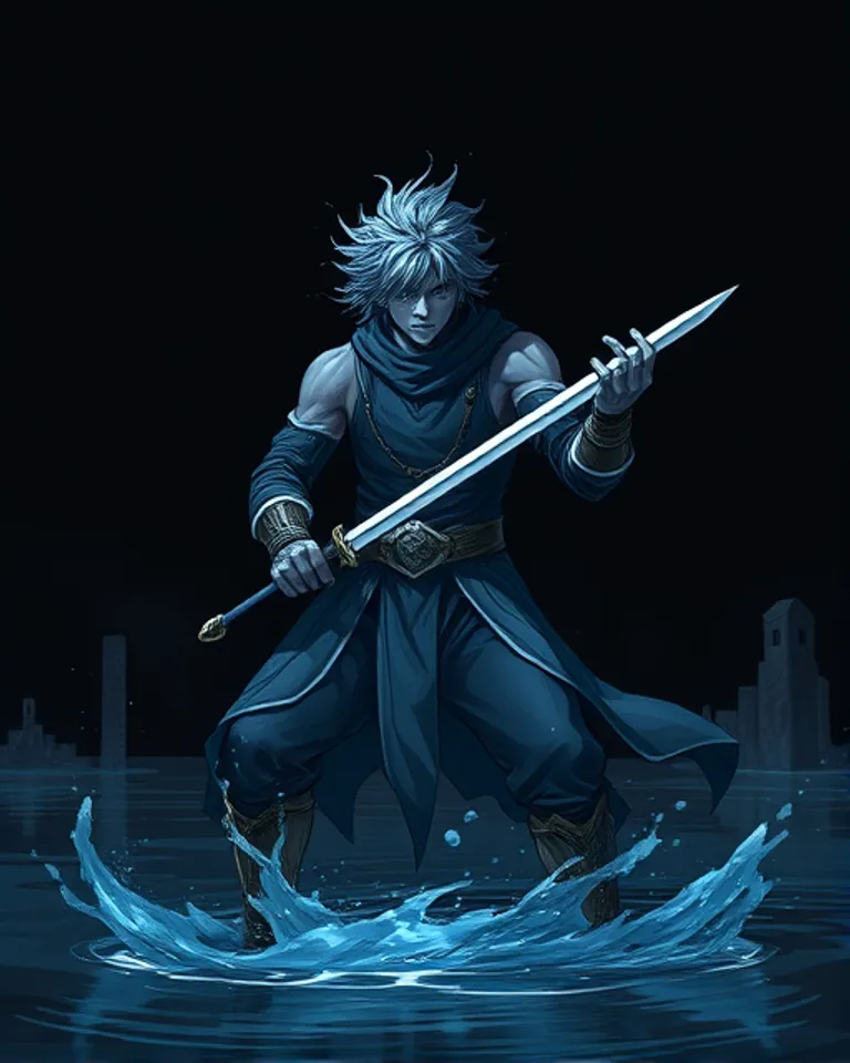 Portrait of The Water Lake