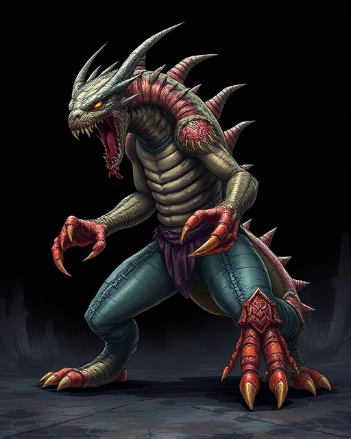 Portrait of Razorfin Hydra