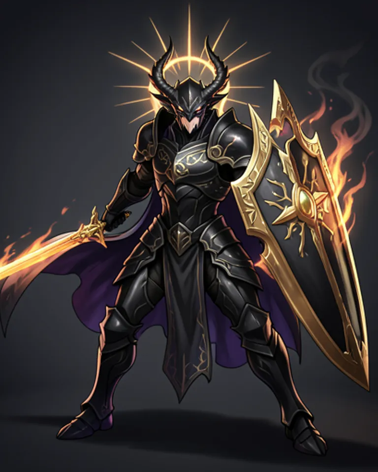 Portrait of Abyssal Saint of Final Judgment