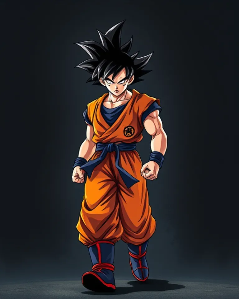 Portrait of Son Goku