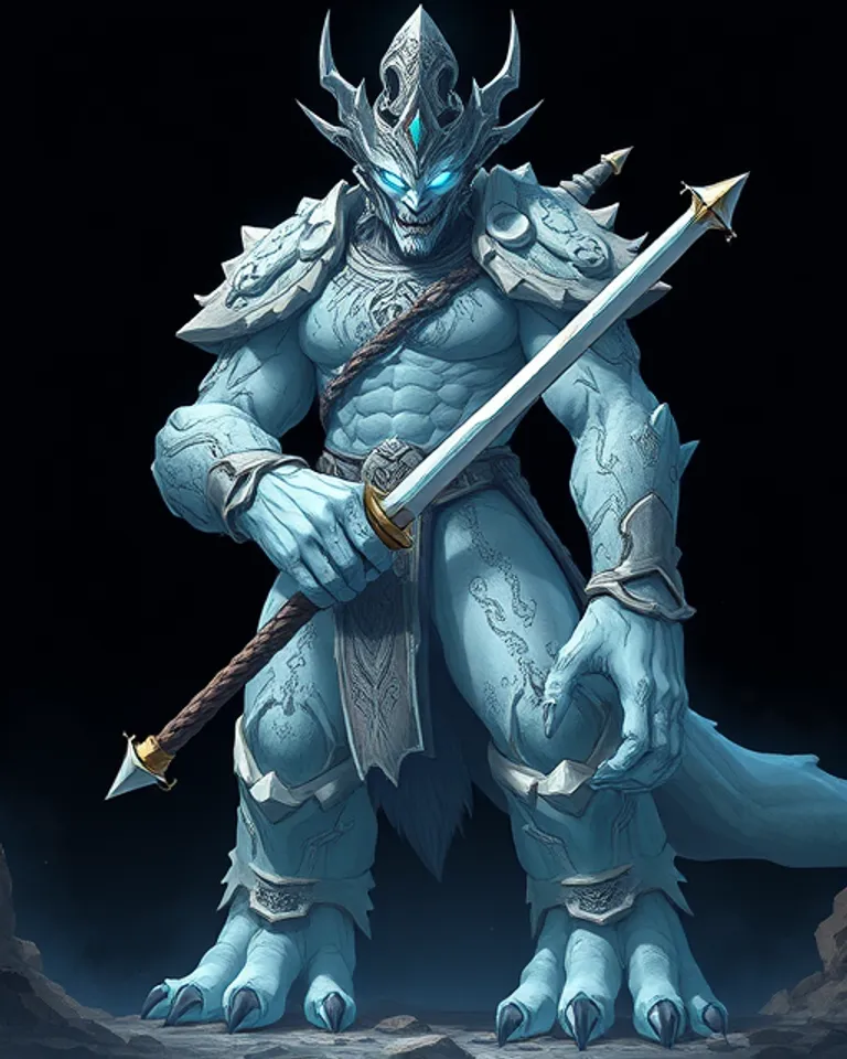 Portrait of The Pale Titan