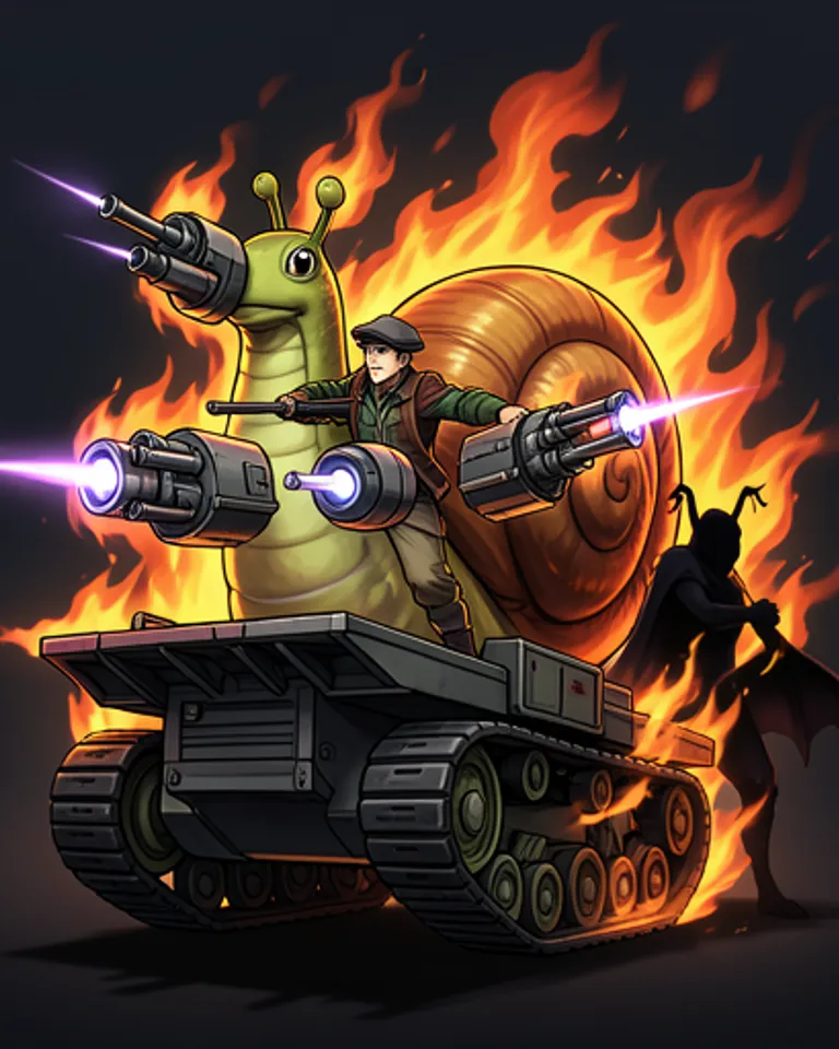 Portrait of Snail commander 'Siege breaker'