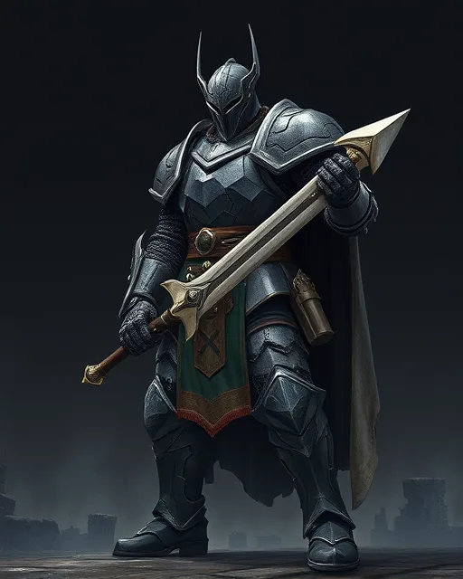 Portrait of Iron Knight