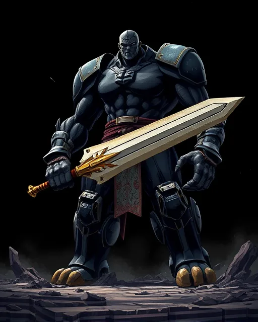 Portrait of Blind Titan