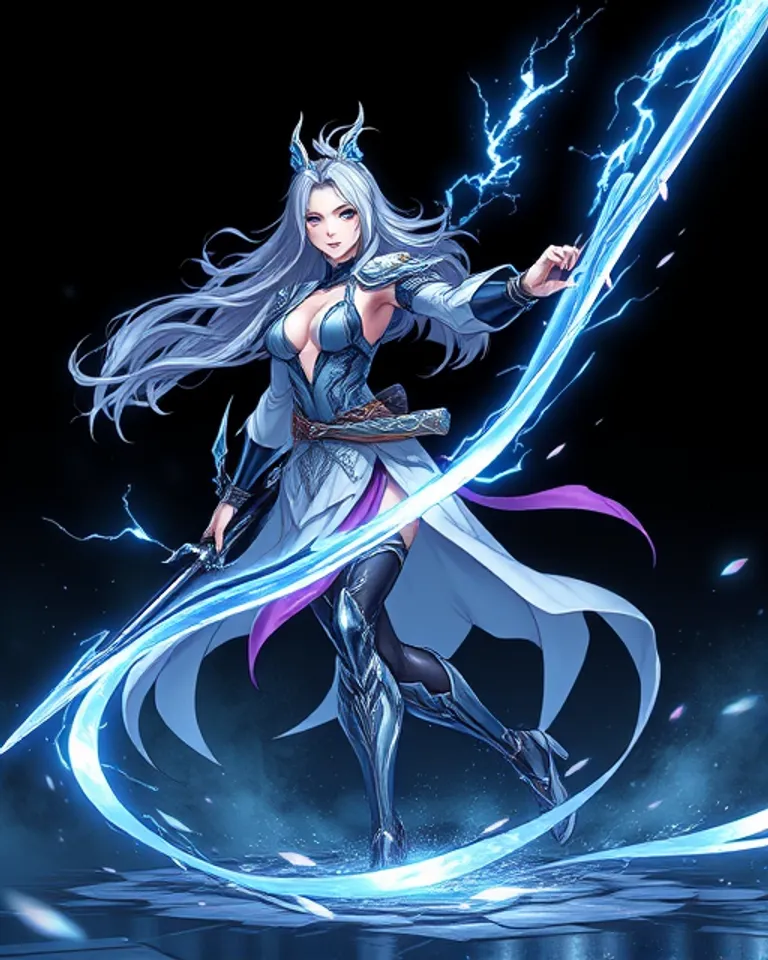 Portrait of winter , banshee of the north