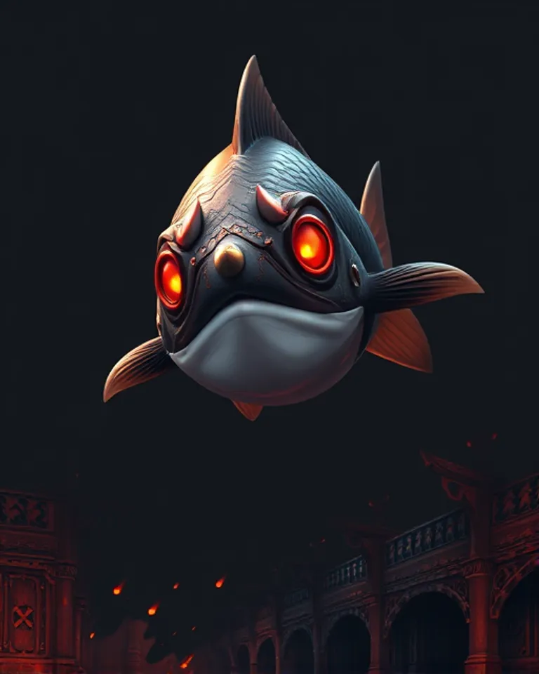 Portrait of Evil Fish