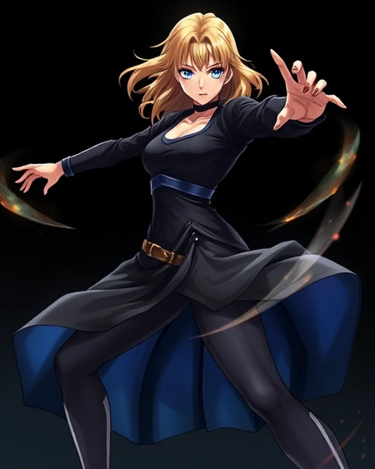Portrait of Andromeda VII, the Distant Star Magician