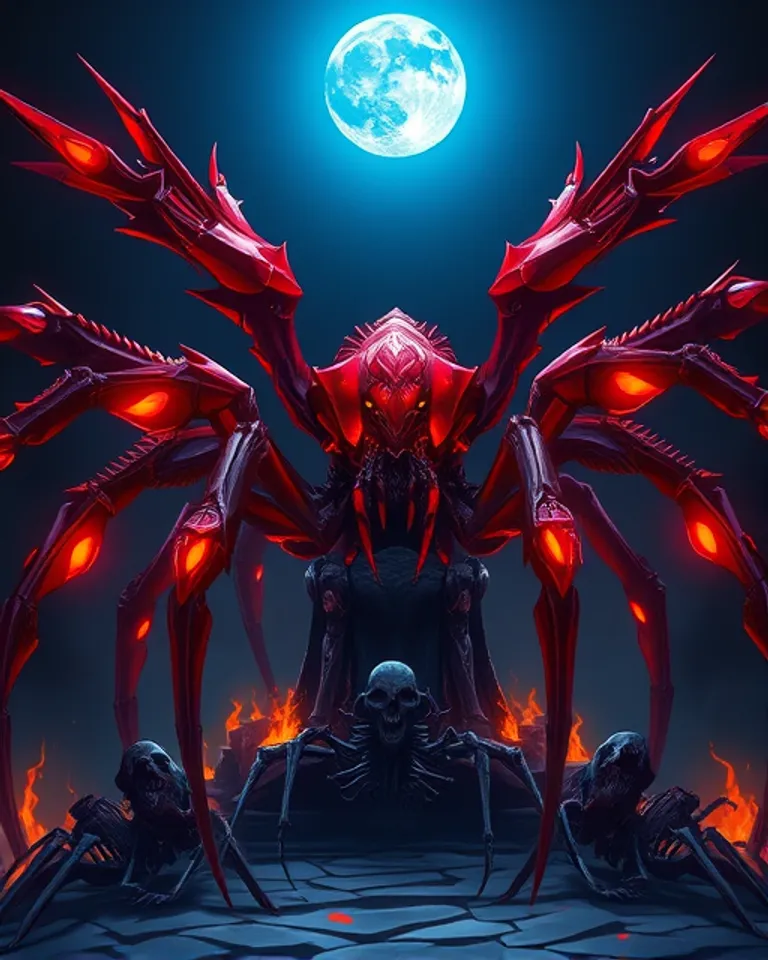 Portrait of The Red Widow
