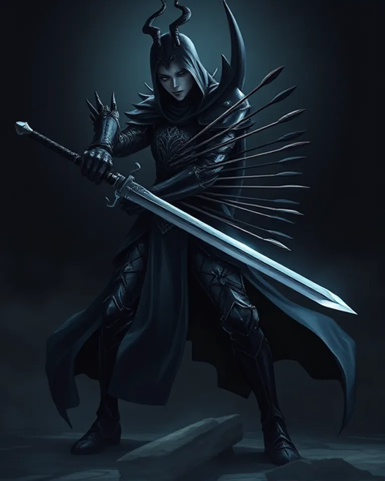 Portrait of Undying Warrior
