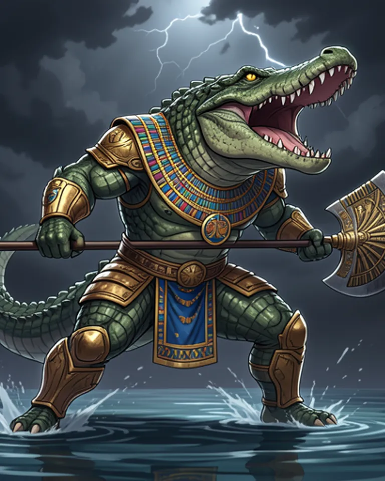 Portrait of CHOMP-OMNOMO The Lost Egyptian