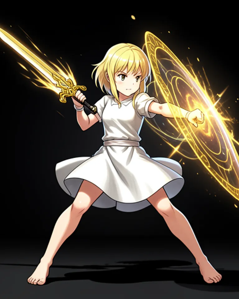 Portrait of Diana The Light Child