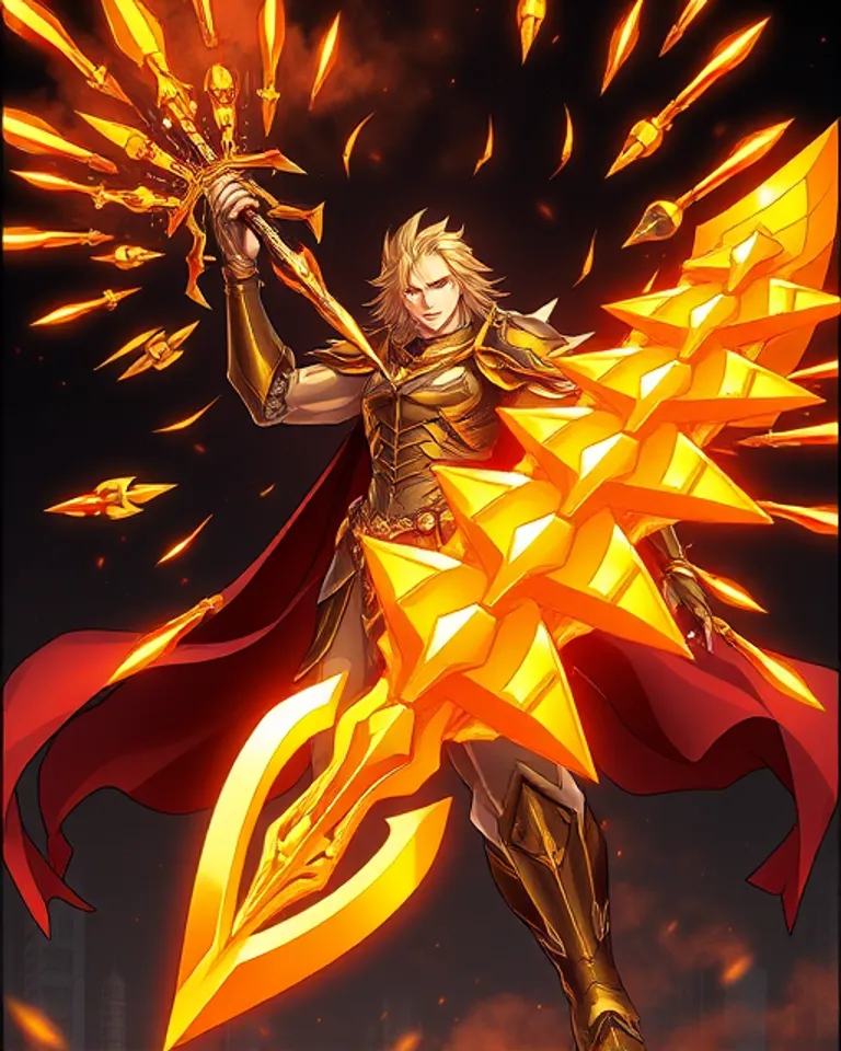 Portrait of King of Heroes