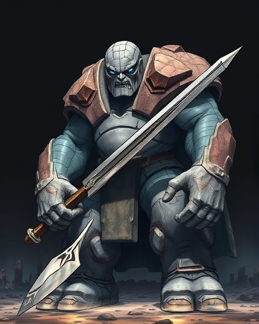 Portrait of Blind Giant