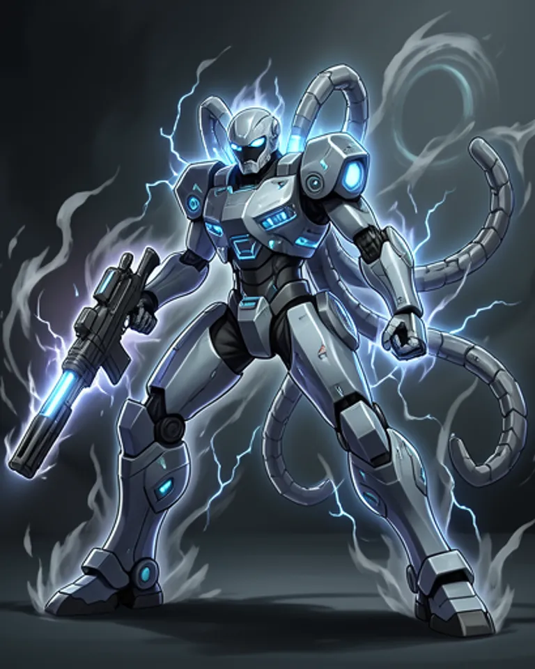 Portrait of Teleporting Unseen Mechamental