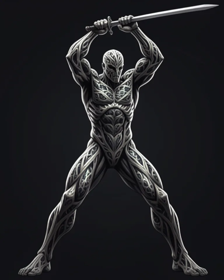 Portrait of The Fractal Man