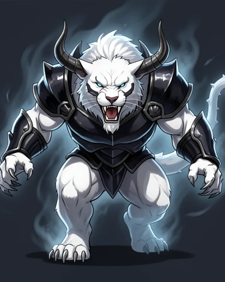 Portrait of Korvak, the Glacier Stalker