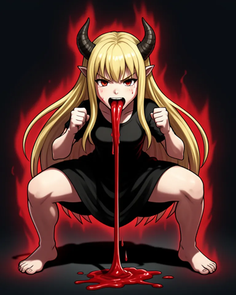Portrait of Demon Child