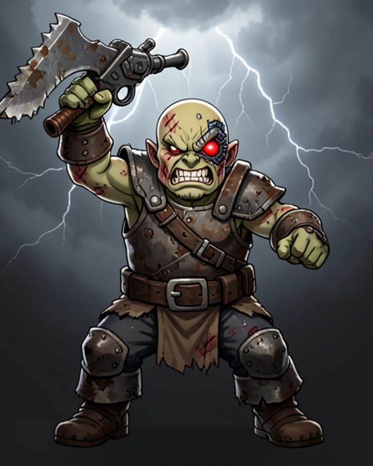 Portrait of Grubnak Gorefang