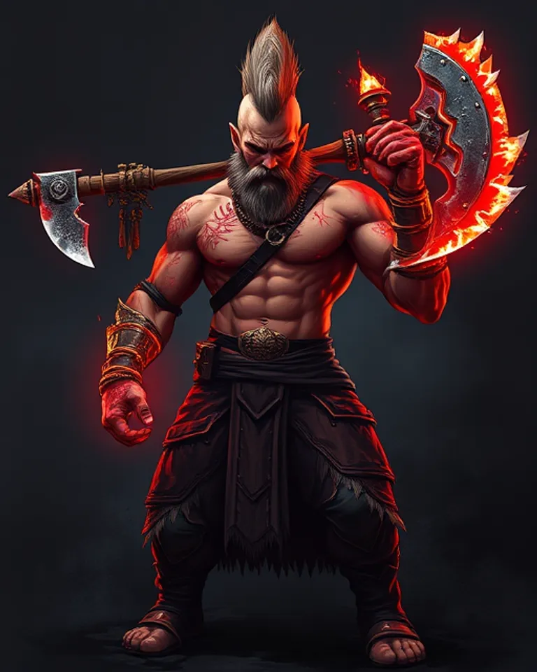 Portrait of Slayer King