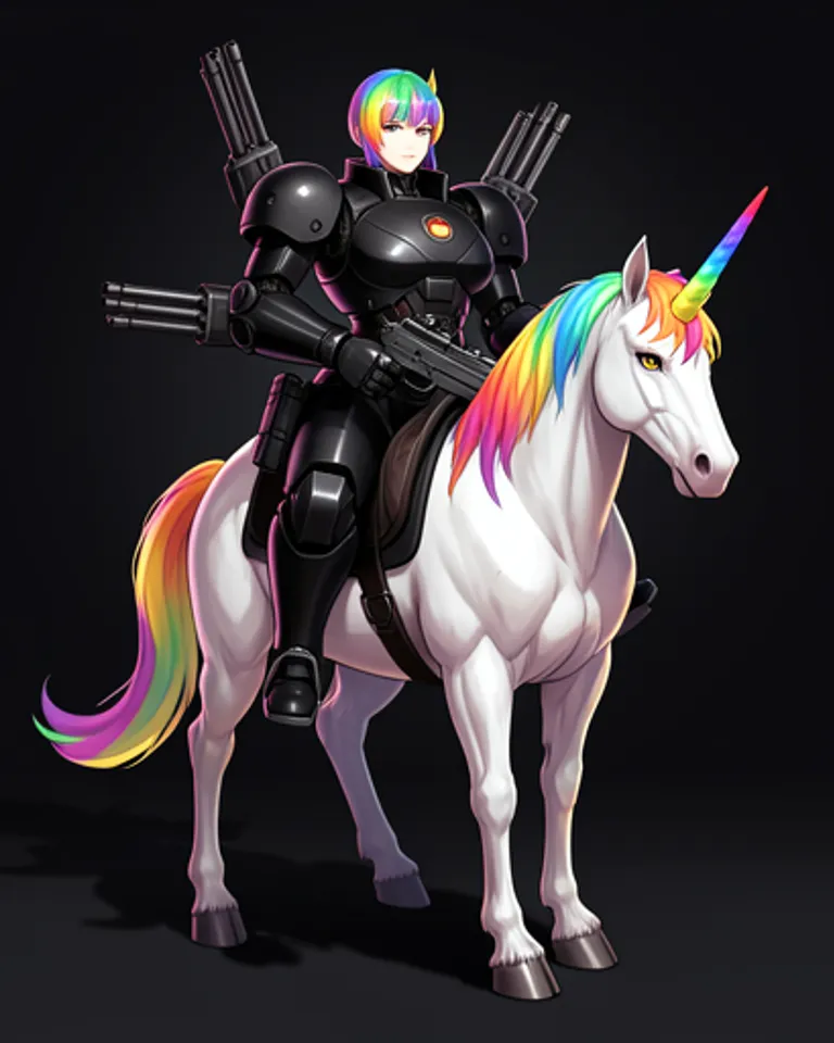 Portrait of Evil rainbow