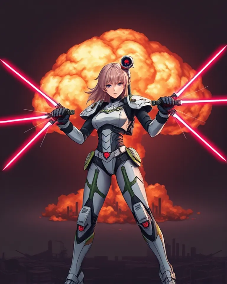 Portrait of LaserBomb Maiden