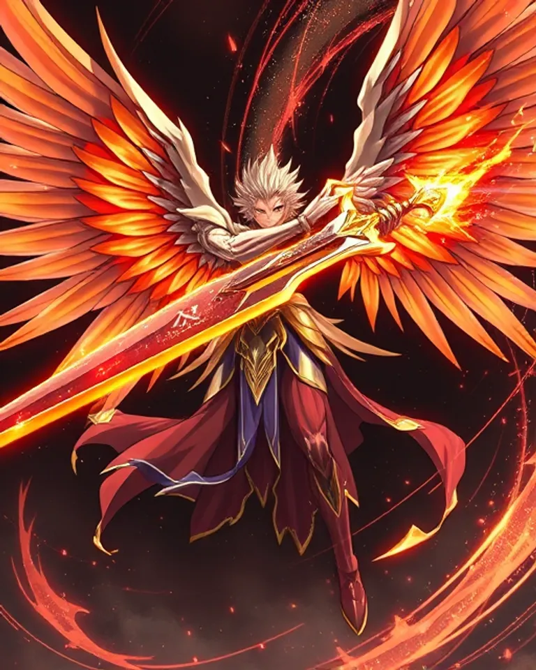 Portrait of Virgo the celestial god of all