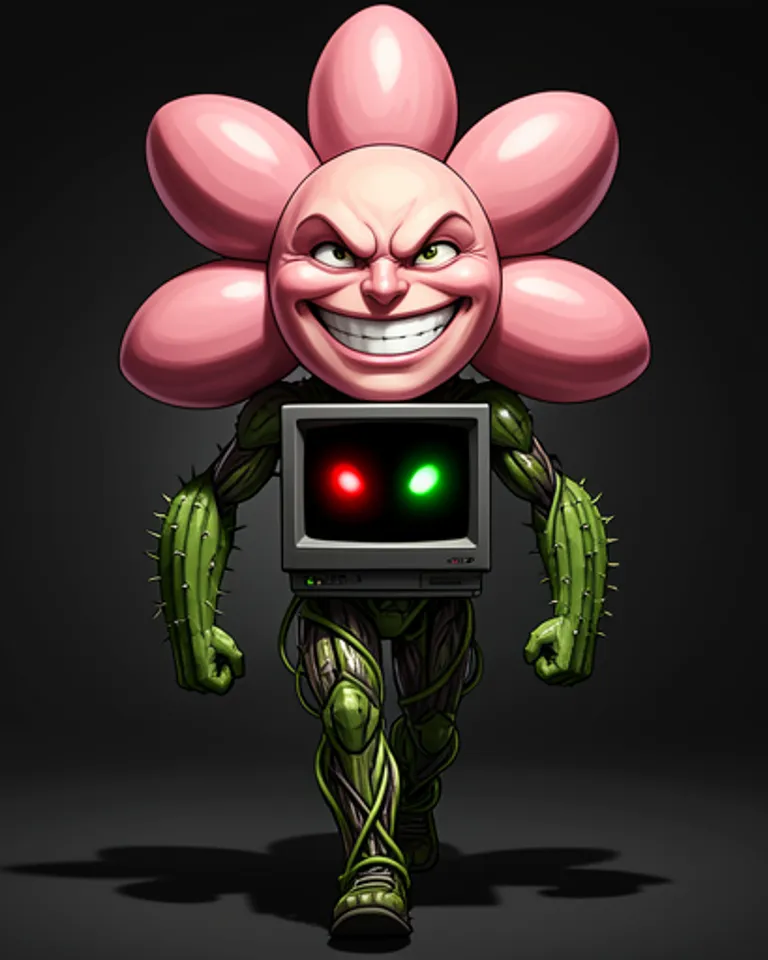Portrait of Omega Flowey