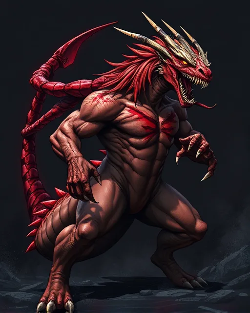 Portrait of Blood Drake